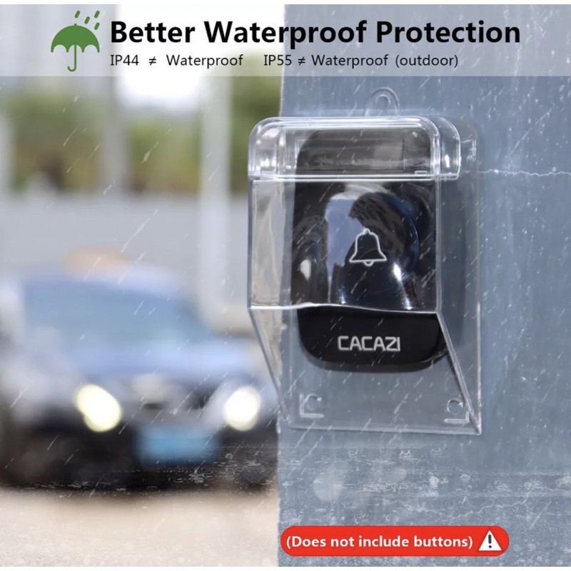Jual Waterproof Cover Wireless Doorbell Terlengkap Harga Terbaru
