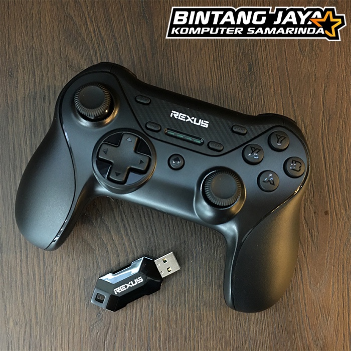 Jual Gamepad Rexus Gladius GX200 Wireless Android/PC/PS3 - Black ...