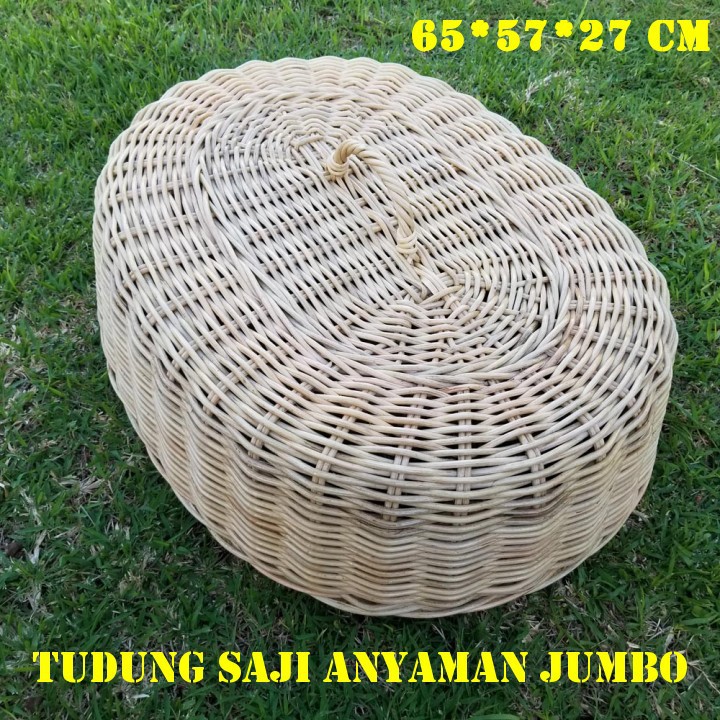 Jual Kerajinan Tangan Rotan Tudung Saji Anyaman Jumbo X X Cm