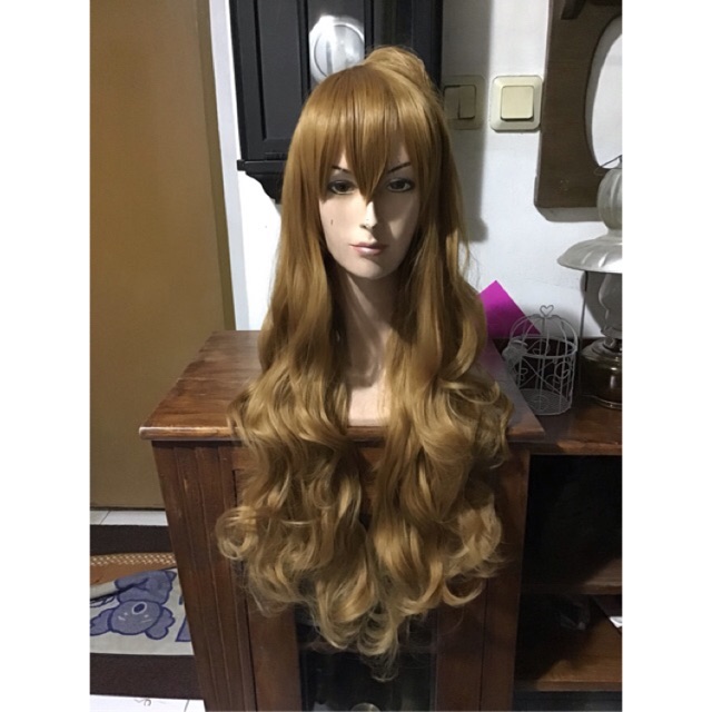 Aisaka Taiga Wig Cosplay Light Brown