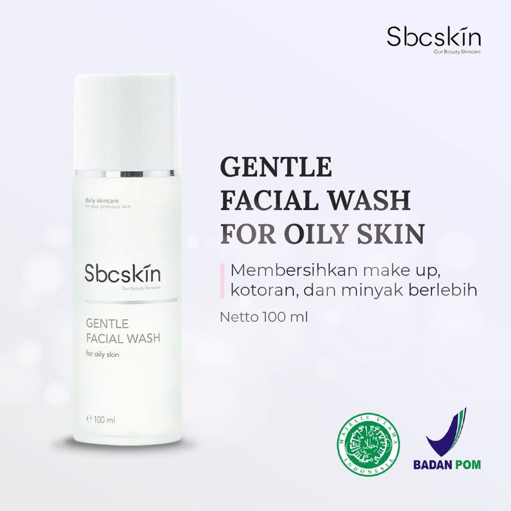 Jual [BPOM] Gentle Facial Wash for Oily Skin 100 mlSabun Cuci Muka