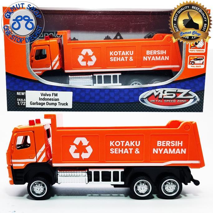 Jual Apolo MSZ Volvo FM Indonesian Garbage Dump Truck Miniatur Truk ...