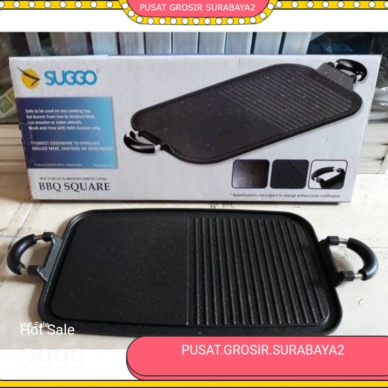 Jual Termurah Suggo Grill Pan Multi Grill Pan Jy Shopee Indonesia