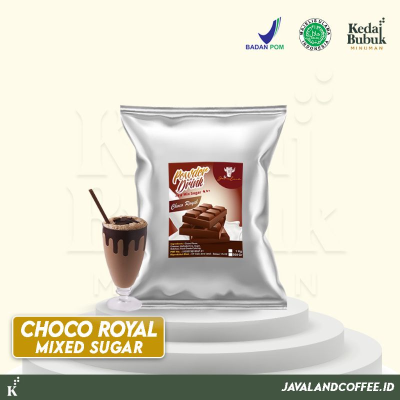 Jual Javaland Bubuk Minuman Rasa Choco Royal / Coklat 1Kg - Mix Sugar ...