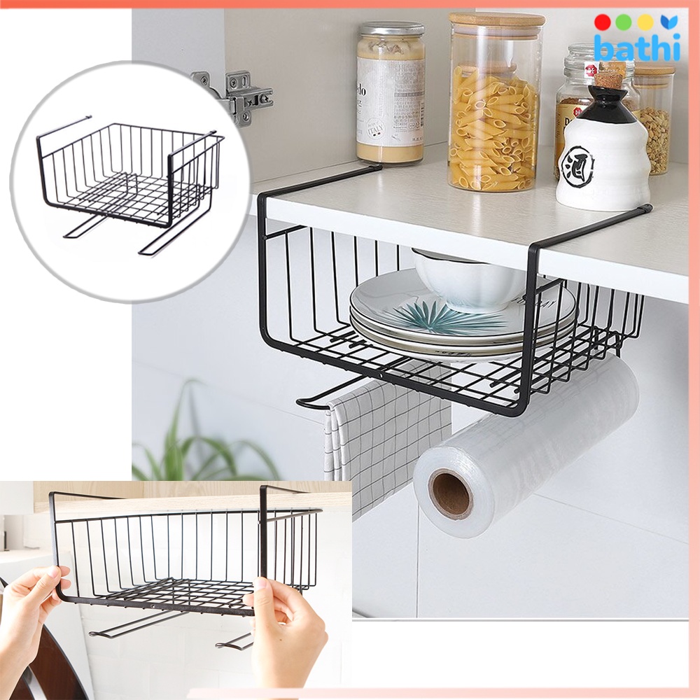 Jual Keranjang Rak Besi Gantung Serbaguna Cabinet Hanging Organizer ...
