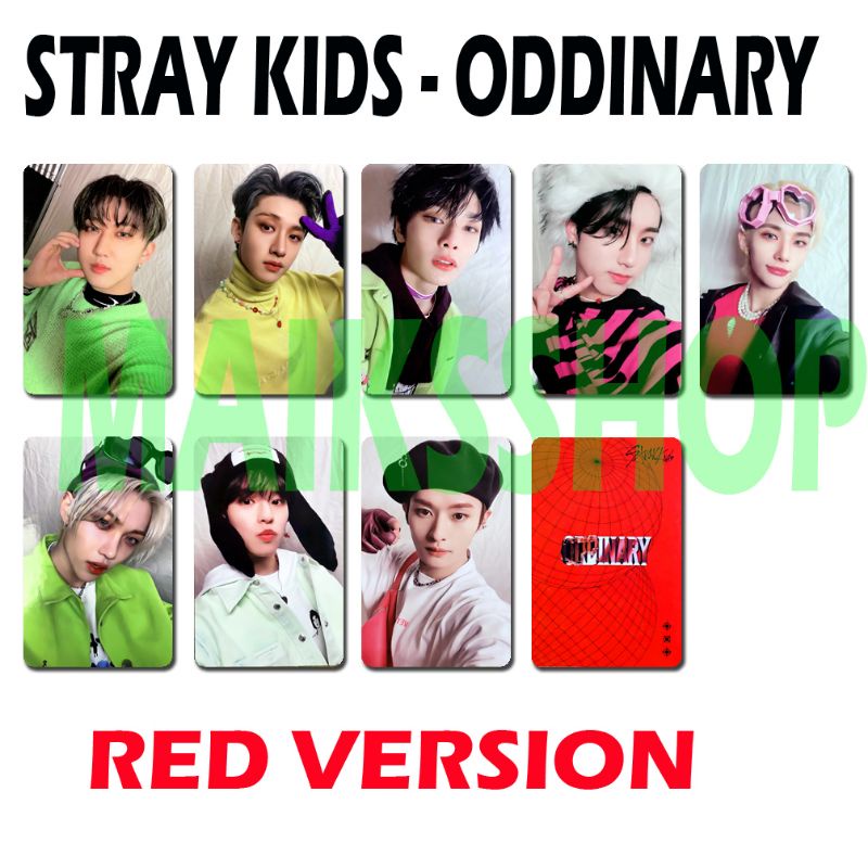 Jual (BISA SATUAN) Stray Kids Oddinary Photocard Kpop | Shopee