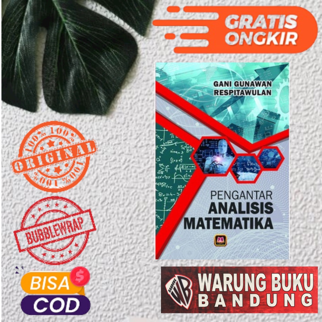 Jual Buku Pengantar Analisis Matematika - Gani Gunawan | Shopee Indonesia