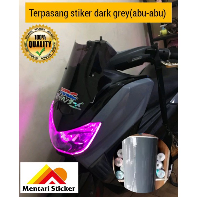 Jual Stiker Skotlet Dark Grey Stiker Abu Abu Glosy Skotlet Motor Shopee Indonesia