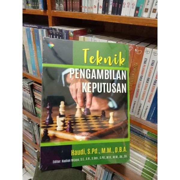 Jual BUKU TEKNIK PENGAMBILAN KEPUTUSAN By: HAUDI | Shopee Indonesia