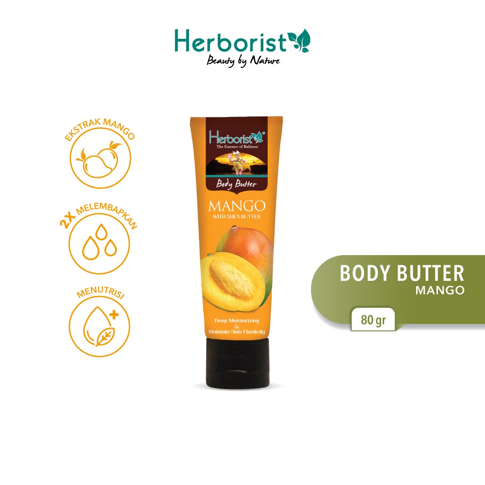 Jual Herborist Body Butter Mango 80gr Shopee Indonesia