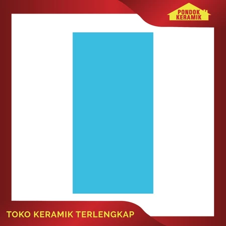 KERAMIK DINDING HABITAT 25X50 BLUE AQUA