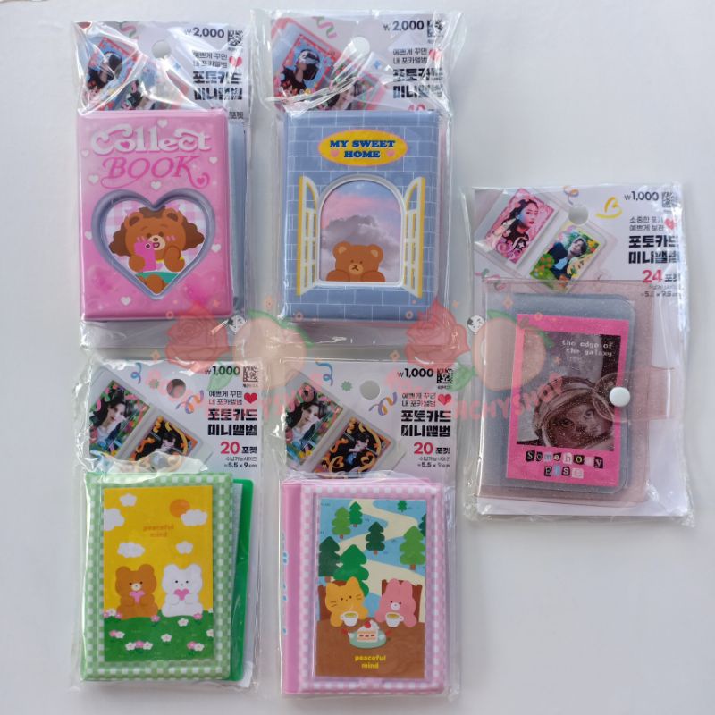 Jual [NEW & SEALED] Collect book kolbuk new KPop photocard daiso Korea ...