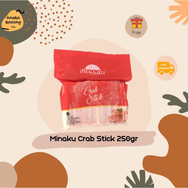 Jual Minaku Crab Stick 250gr enak dan halal Shopee Indonesia