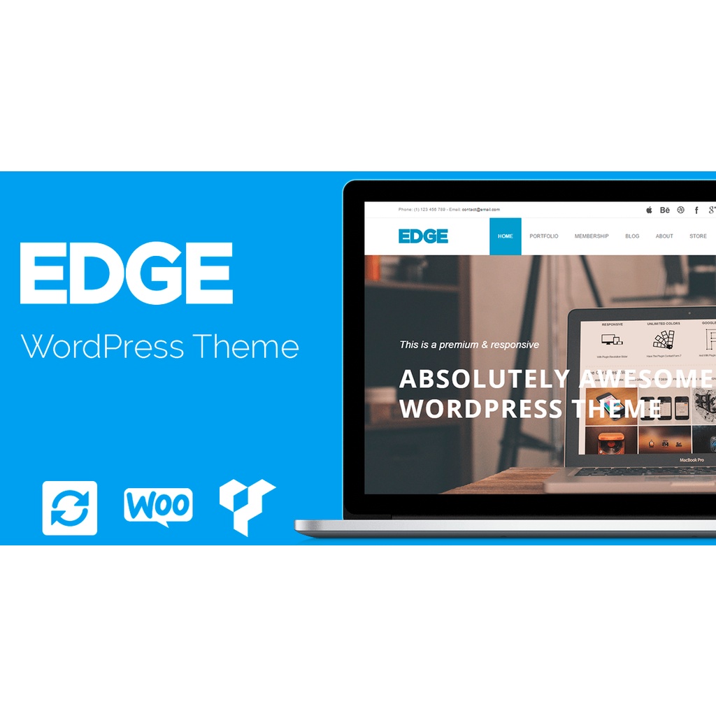 Jual Edge Visalmodo WordPress Theme - GPL | Shopee Indonesia