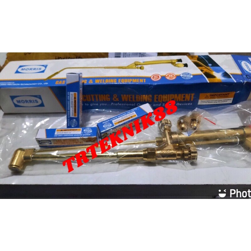 Jual MORRIS GAS CUTTING & WELDING TORCH STANG BLENDER LAS POTONG MERK