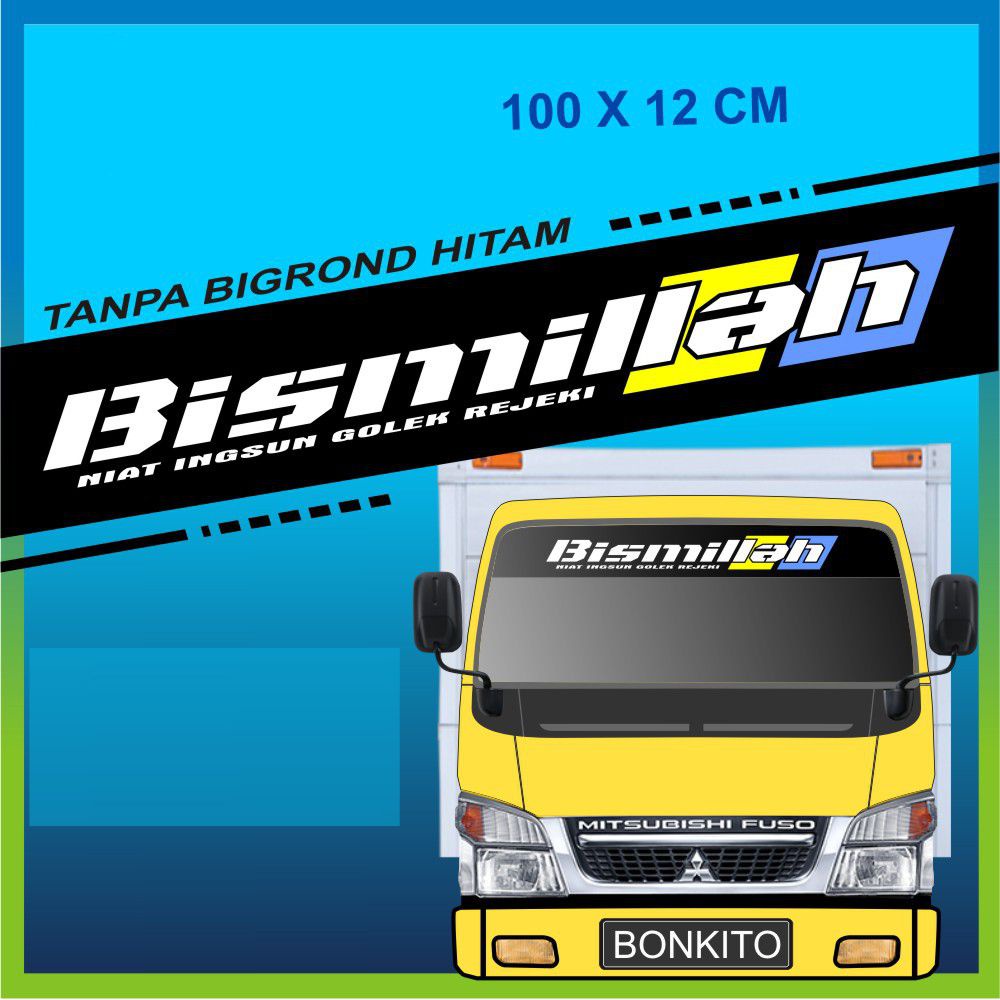 Jual STICKER KACA CANTER MOBIL TRUCK CANTER CUSTOM | Shopee Indonesia