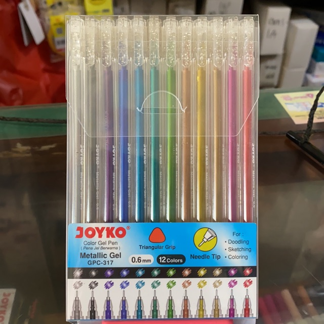 joyko Pen Color Gel Pen GPC-317 (Metalic Gel)