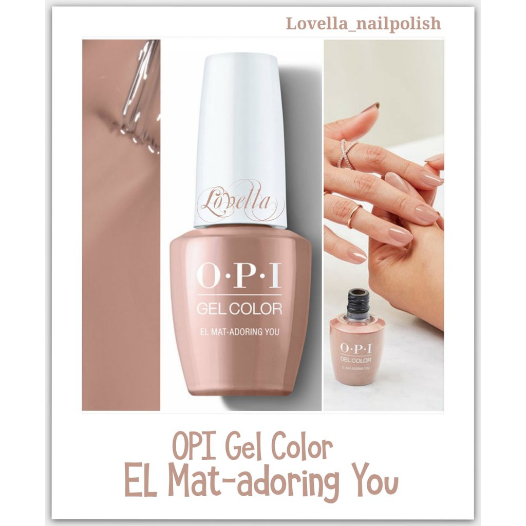 Jual OPI Gel Color El Mat-adoring You ( OPI ORIGINAL / OPI Nail Polish ...