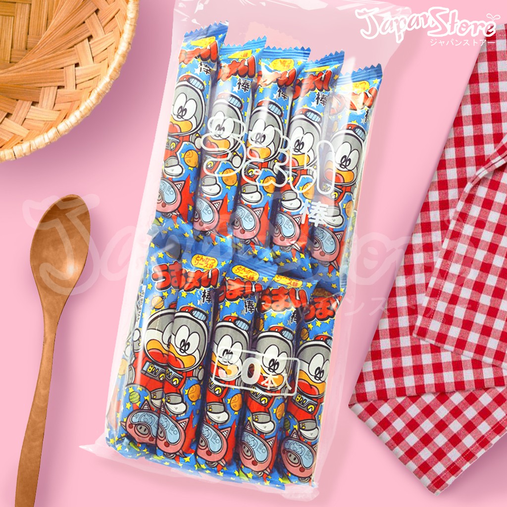 Jual Yaokin Umaibo [Umai/Delicious Stick] Tonkatsu Sauce Flavor [30 pcs