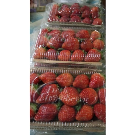 Jual Strawbery Organik Bandung / Strawberry Organik Ciwidey _ 1pack ...