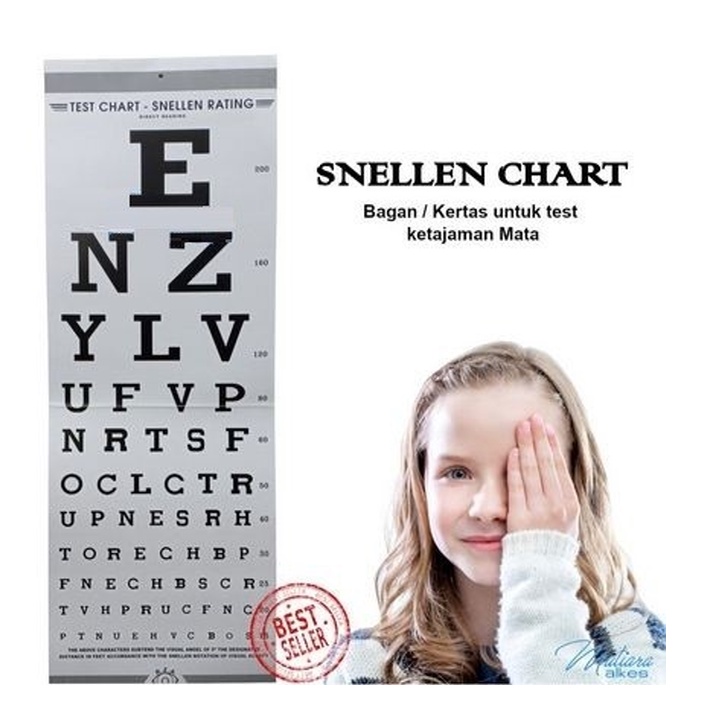 Jual Snellen Chart Alat Test Mata | Shopee Indonesia