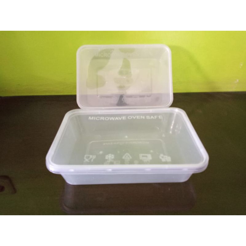 Jual Thinwall Persegi Panjang 500ml Isi 10pcs Food Container Box