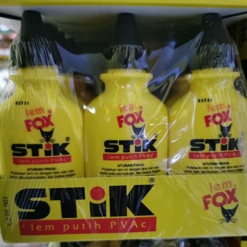 Jual Lem Fox Stik Lem Putih Pvac G Shopee Indonesia