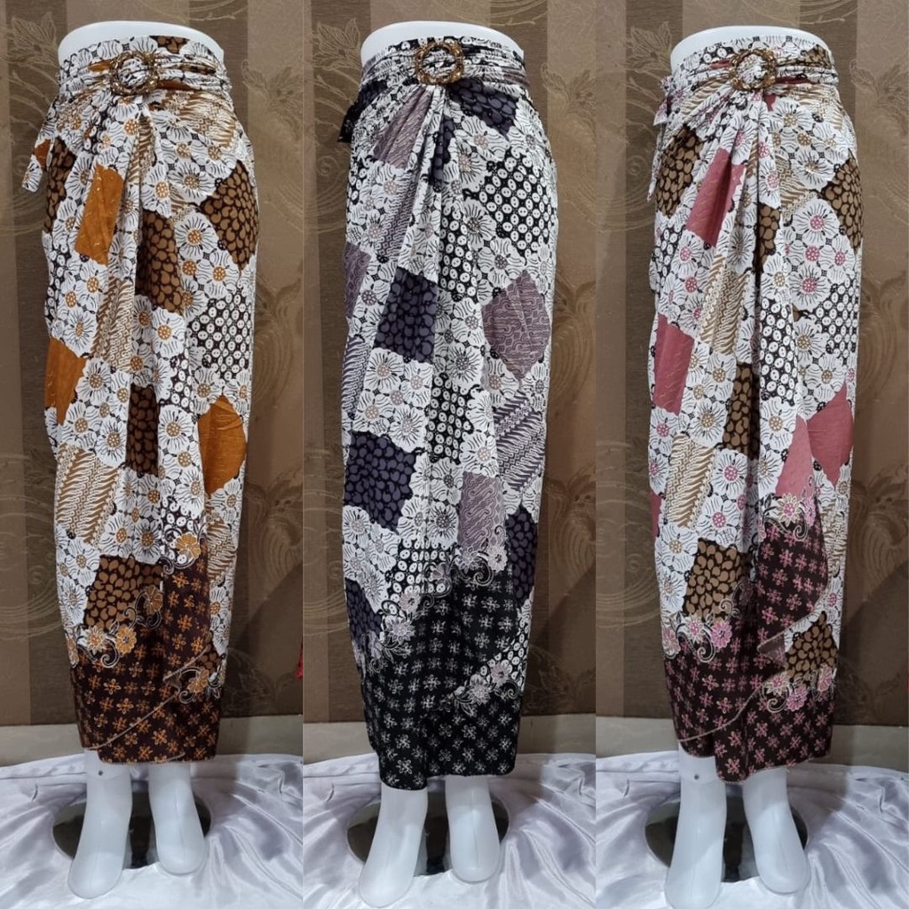 Jual Rok Lilit / Rok Kain Lilit Batik Bawahan Kebaya Motif Wajik ...