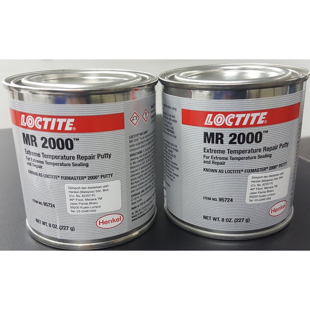 Jual loctite mr2000 extreme temperature repair putty,lem locteti 95724