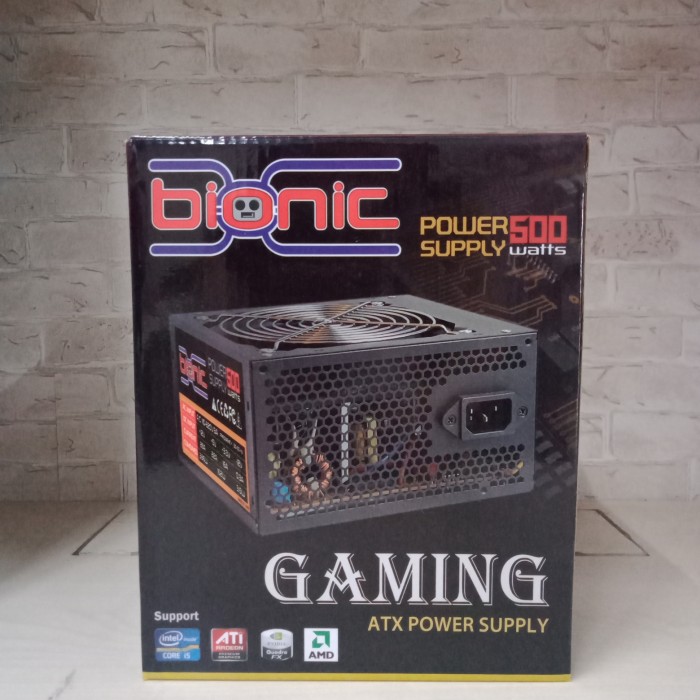 Jual POWER SUPPLY STANDART BIONIC 500W | Shopee Indonesia