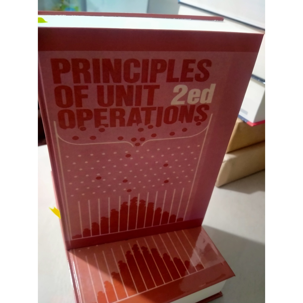Jual PRINCIPLES OF UNIT OPERATIONS second edition pengarang Alan S ...
