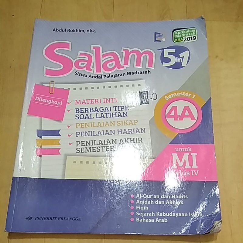 Jual Buku Siswa Andal Pelajar Madrasah In Buku Salam Shopee Indonesia