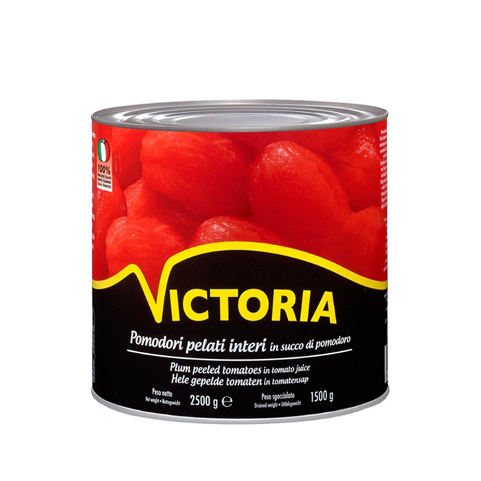 Jual Victoria Whole Peeled Tomatoes in Tomato Juice 2.5 kg Shopee