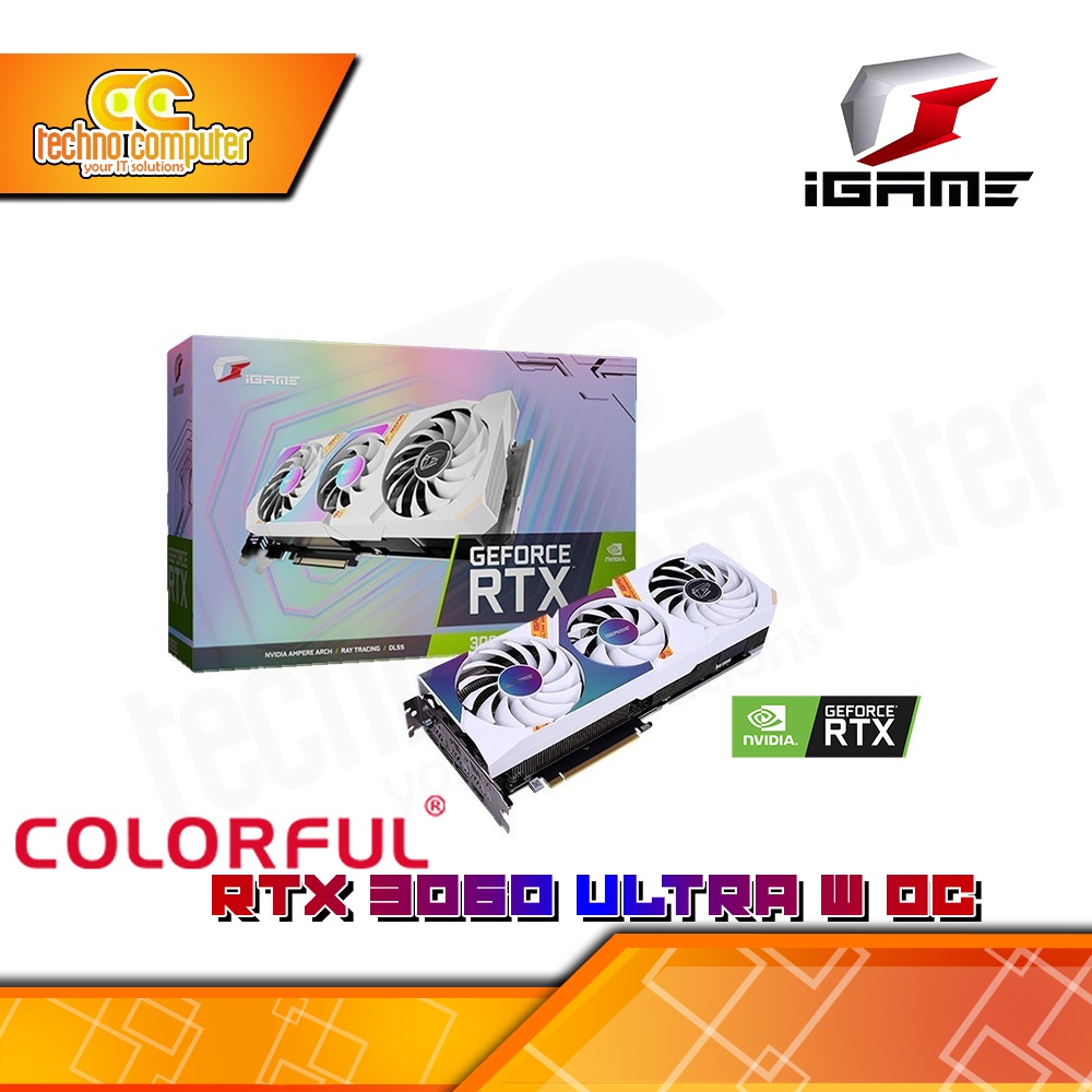 Jual VGA COLORFUL IGAME GeForce RTX 3060 ULTRA White OC Edition 12GB ...