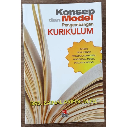 Jual KONSEP DAN MODEL PENGEMBANGAN KURIKULUM BY ZAINAL ARIFIN | Shopee ...