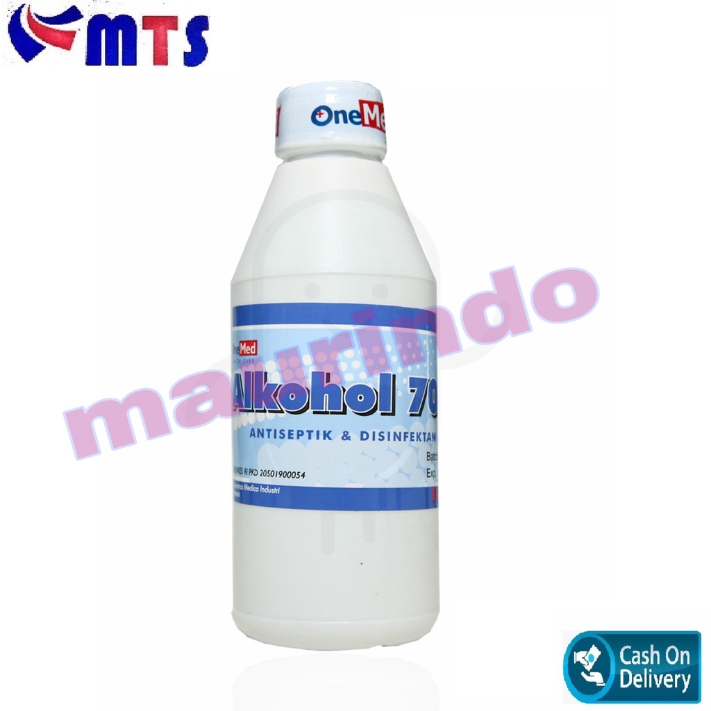 Jual COD - Alkohol 70 % 100ml Onemed Alcohol 70% 100 ml | Shopee Indonesia