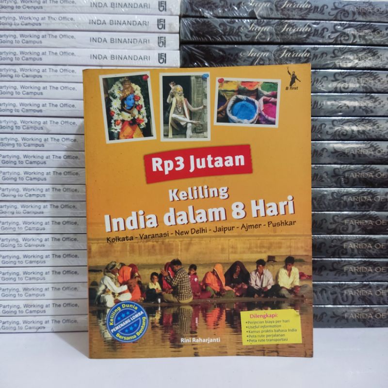 Jual Buku Murah - Rp 3 Jutaan Keliling India Dalam 8 Hari | Shopee ...