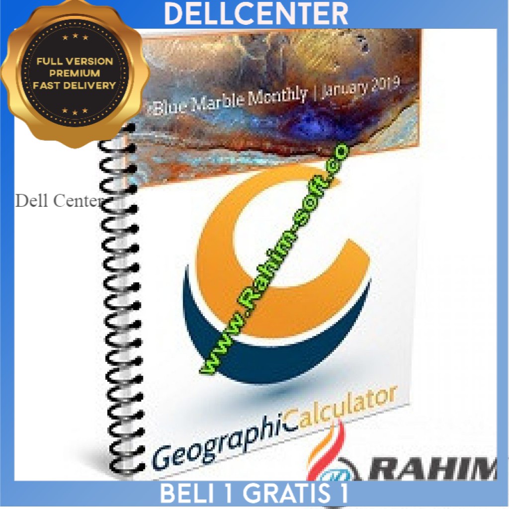 Jual Geographic Calculator 2019 Aplikasi Untuk Mentransmisi Koordinat
