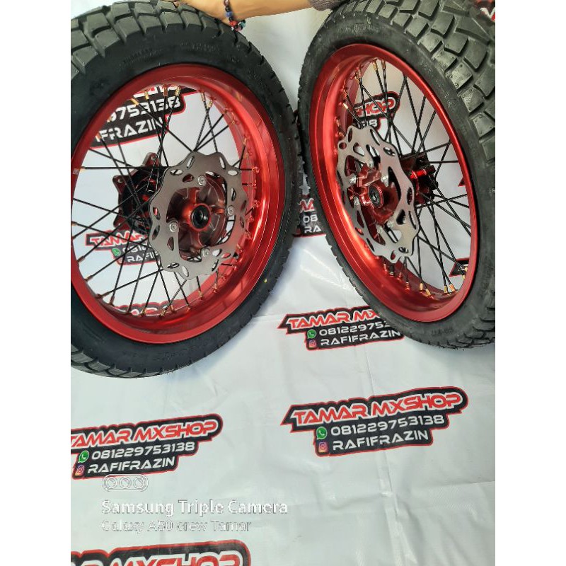Jual roda supermoto crf 150 L ban supermoto crf 150 velg SUMO CRF 150 ...