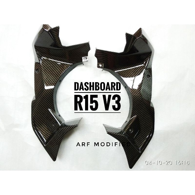 Jual Dashboard R15 V3 R15M Carbon Panel Speedometer Yamaha R15 V2 ...
