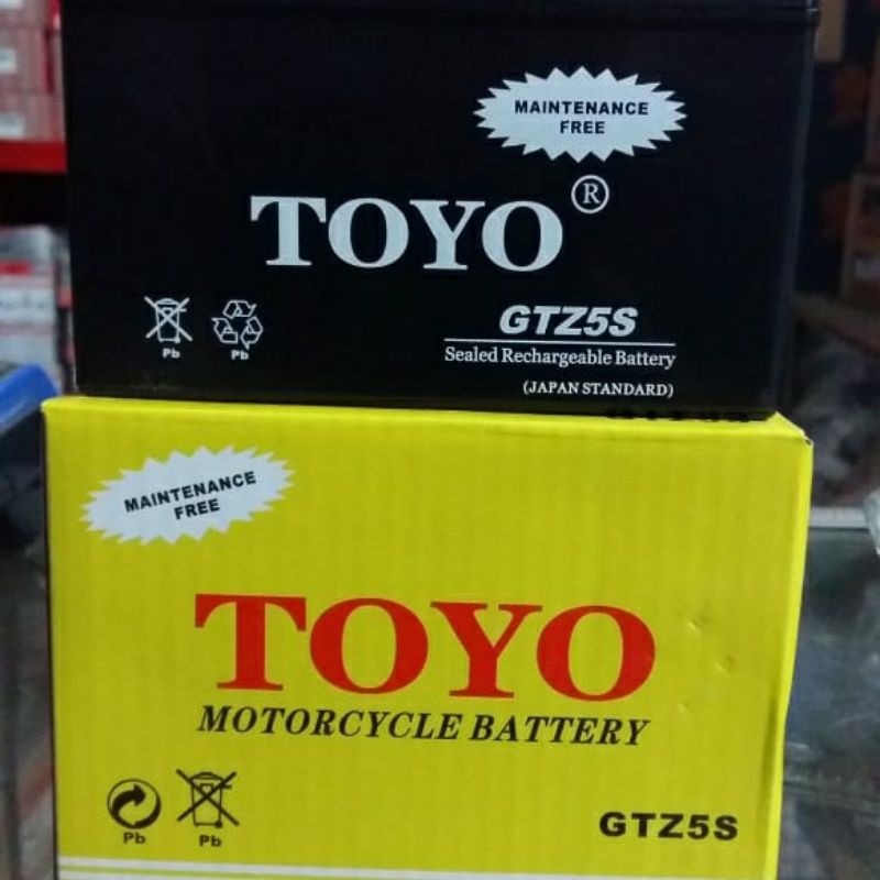 Jual Aki Toyo GTZ5S | Shopee Indonesia