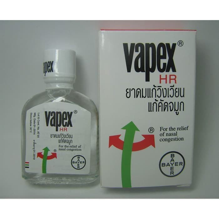 Jual Vapex Inhalant Vapek Vape Inhalan Minyak Pilek Flu Hidung ...