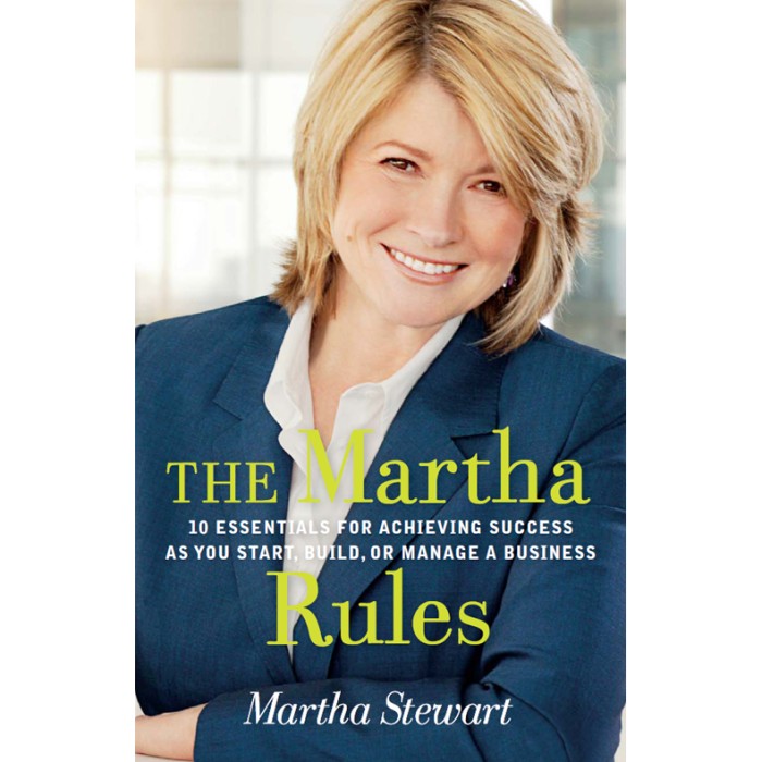 Jual Buku - The Martha Rules By Martha Stewart | Shopee Indonesia