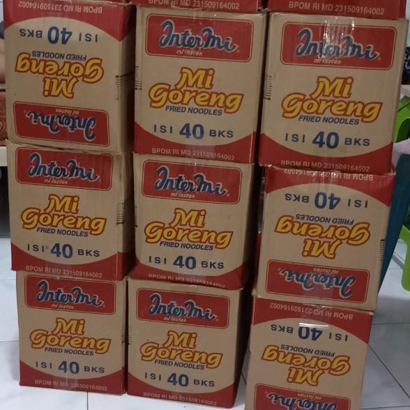 Jual Intermi Mie Goreng Instan satu karton (isi 40 pcs) | Shopee Indonesia