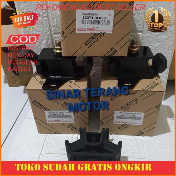 Jual Sparepart Mobil Engine Mounting Innova Diesel Original 3Pc New ...