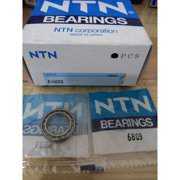 Jual Ball bearing 6803 NTN Japan | Shopee Indonesia