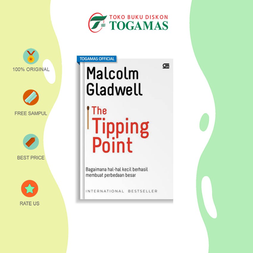 Jual Buku The Tipping Point - Malcolm Gladwell | Shopee Indonesia