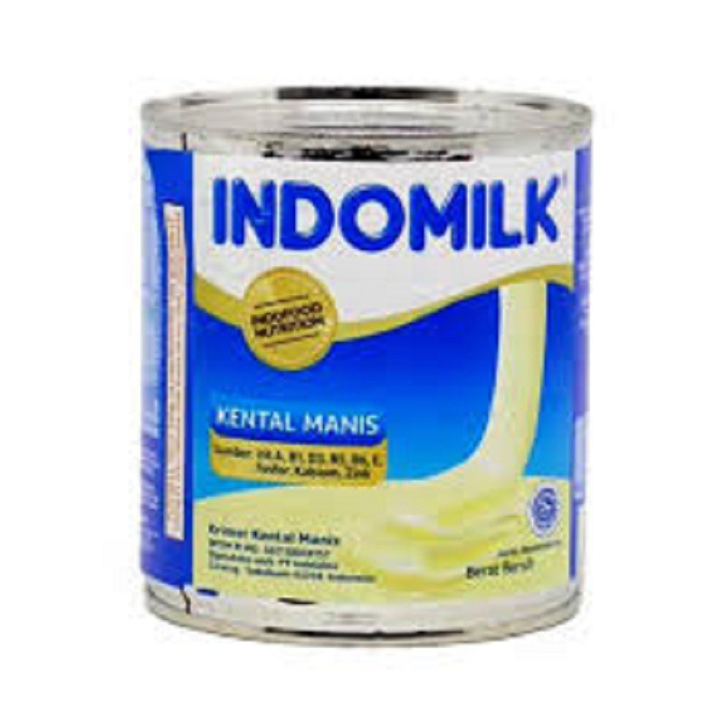 Jual SUSU KENTAL MANIS KALENG INDOMILK 370 GRAM | Shopee Indonesia