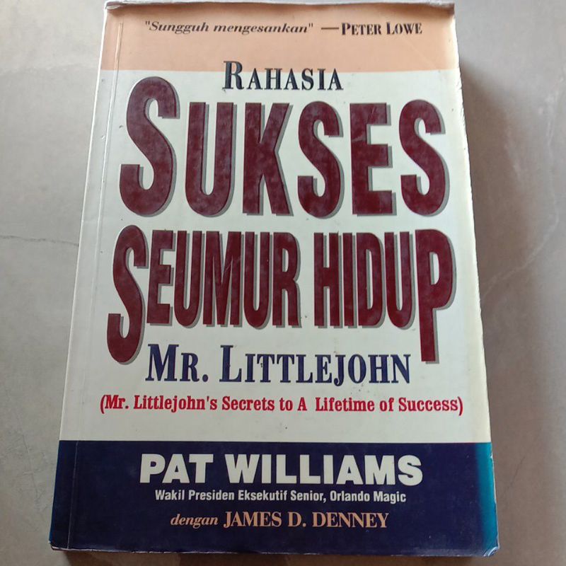 Jual Rahasia Sukses Seumur Hidup Mr.Littlejohn ( Original ) | Shopee