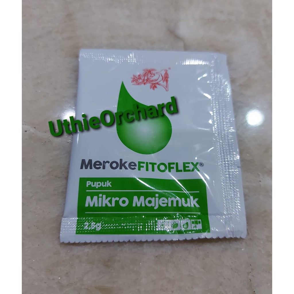 Jual Meroke FITOFLEX (MerokeFITOFLEX) Pupuk Mikro Majemuk Sachet 2,5 g ...